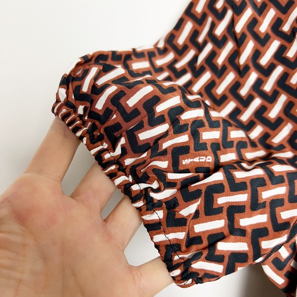 NWT STAUD Epona Cutout Printed Jersey Mini Dress M - Picture 8 of 11